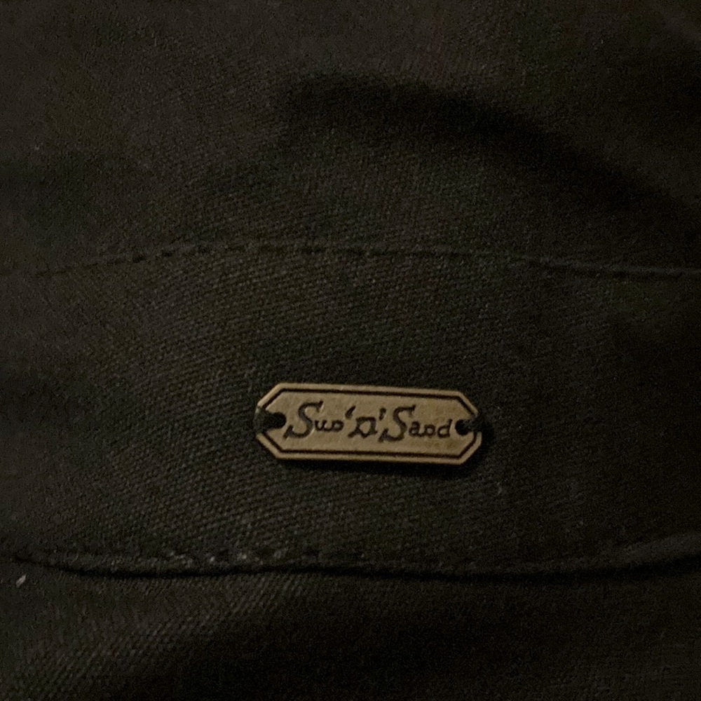 🆕 Sun N Sand Up Brim Black Hat - Picture 10 of 11